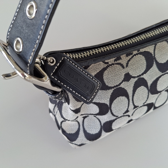 Coach Black and Gray Women's Bag - Picture 5 of 15